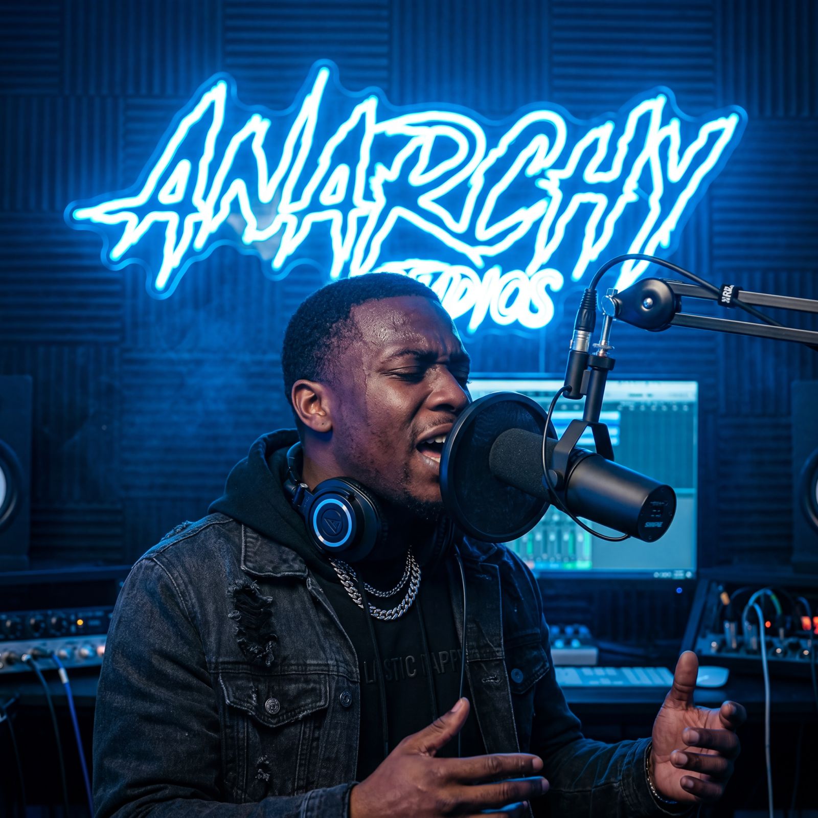 Anarchy Studio's recording and music production space